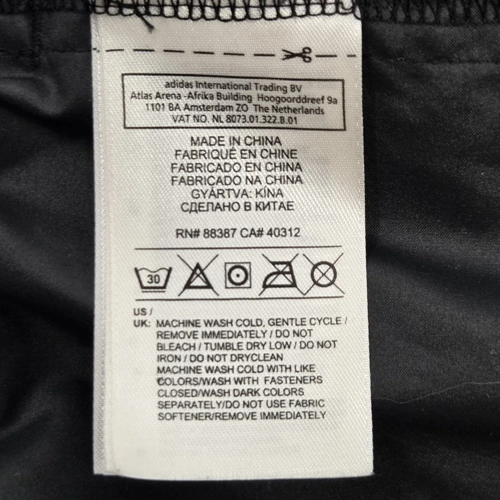 Adidas Pants‎ Men's XL Track ClimaProof Ankle Zip Athletic Black Golf Outdoor